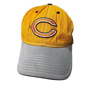 Chicago Bears Reebok NFL Equipment On Field Orange Gray Hat Cap Size M/L